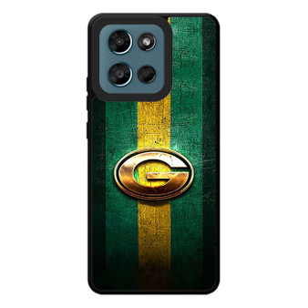 Green Bay Packers Golden Logo Nfl Motorola Moto G Play 2026 Case