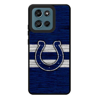 Indianapolis Colts Wooden Style Motorola Moto G Play 2026 Case