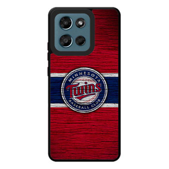 Minnesota Twins Wooden textur Motorola Moto G Play 2026 Case