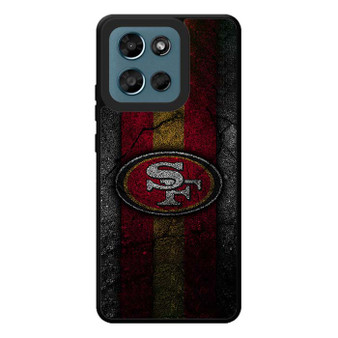 San Francisco 49ers Asphalt Style Motorola Moto G Play 2026 Case
