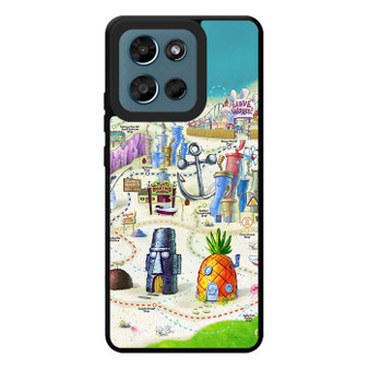 Spongebob Squarepants Maps Motorola Moto G Play 2026 Case