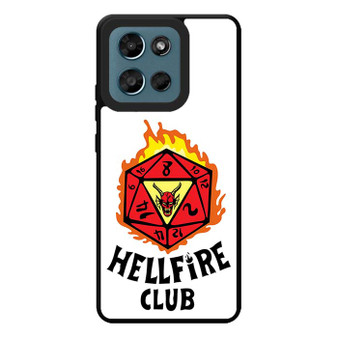 Stranger Things Hellfire Club Logo Motorola Moto G Play 2026 Case