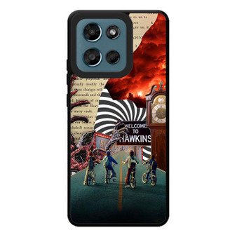 Stranger Things Wlcome to Hawkins Motorola Moto G Play 2026 Case