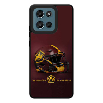 Wasington Commanders Helmet 2 Motorola Moto G Play 2026 Case