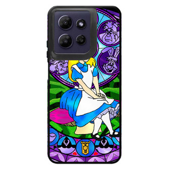 alice stained glass Motorola Moto G Power 2026 Case