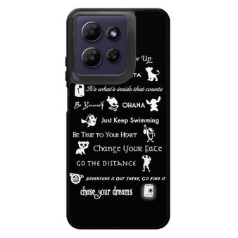 All Disney QUOTES Motorola Moto G Power 2026 Case