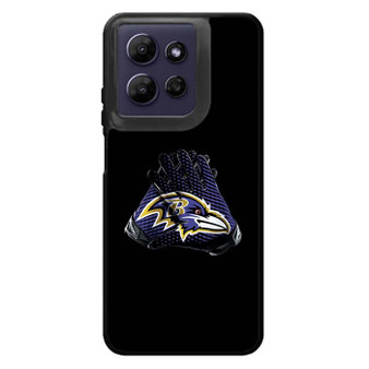 Baltimore Ravens gloves Motorola Moto G Power 2026 Case