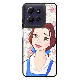 Belle beauty and the beast floral Motorola Moto G Power 2026 Case