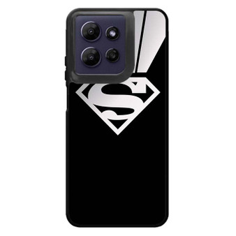 Black Superman Motorola Moto G Power 2026 Case