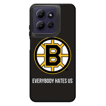Boston Bruins Everybody Hates Us Motorola Moto G Power 2026 Case