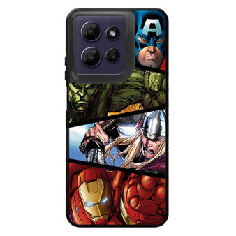 Captain America and Hulk and Thor and Iron man Motorola Moto G Power 2026 Case