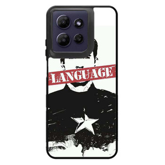 Captain America Language Motorola Moto G Power 2026 Case