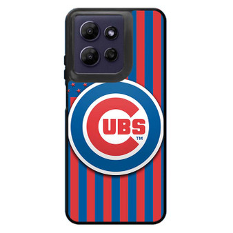 Chicago Cubs Logo 3 Motorola Moto G Power 2026 Case