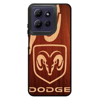 dodge wood Motorola Moto G Power 2026 Case