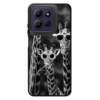 hipster giraffe Motorola Moto G Power 2026 Case