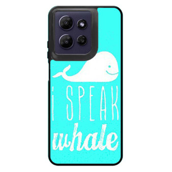 I Speak Whale Motorola Moto G Power 2026 Case