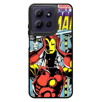 Iron Man Marvel Comic Cover Motorola Moto G Power 2026 Case