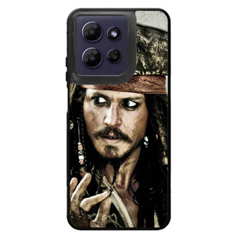 jack sparrow pirates of the caribbean 1 Motorola Moto G Power 2026 Case
