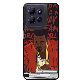Kanye West On desk Motorola Moto G Power 2026 Case