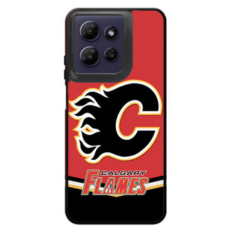 NHL Calgary Flames 1 Motorola Moto G Power 2026 Case