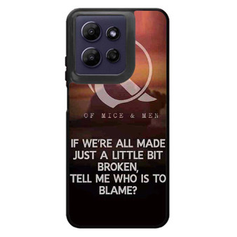 Of Mice & Men Lyrics 9 Motorola Moto G Power 2026 Case