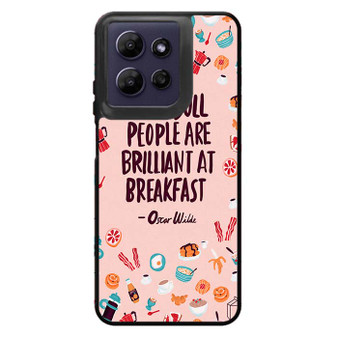 Oscar Wilde Quote Motorola Moto G Power 2026 Case