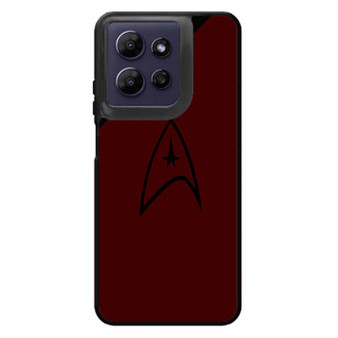 Star Trek Logo Dark Red Motorola Moto G Power 2026 Case