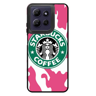 Starbucks Pink Camo Motorola Moto G Power 2026 Case