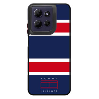 tommy hilfiger pattern Motorola Moto G Power 2026 Case