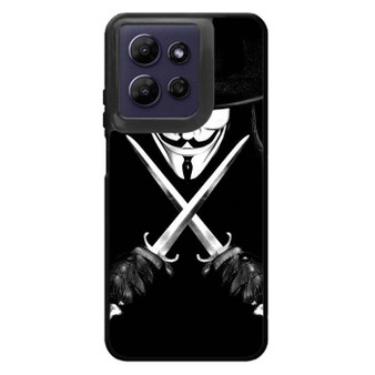 V For Vendetta Annonymous Motorola Moto G Power 2026 Case