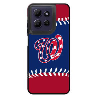 Washington Nationals 1 Motorola Moto G Power 2026 Case