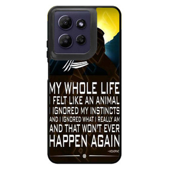 Wolverine Quotes Motorola Moto G Power 2026 Case