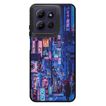 Tokyo City at Night Motorola Moto G Power 2026 Case