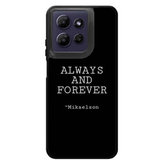 The Vampire Diaries Mikaelson Quotes 2 Motorola Moto G Power 2026 Case