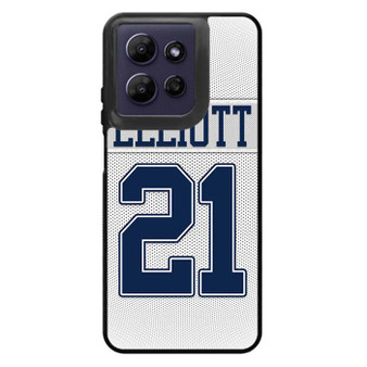 Cowboys Elliott 21 in Pattern Motorola Moto G Power 2026 Case