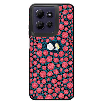 Alice in Wonderland Flowers Motorola Moto G Power 2026 Case