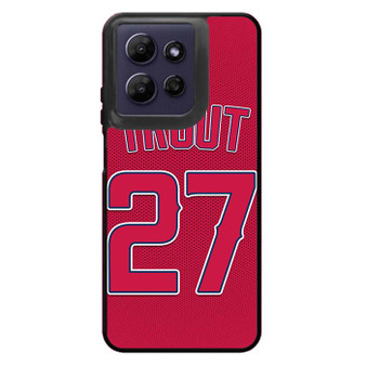 Mike Trout 1 Motorola Moto G Power 2026 Case