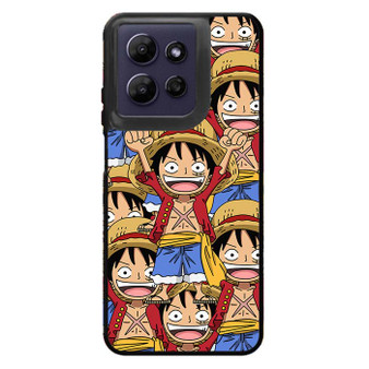 One Piece Monkey D Luffy Collage Motorola Moto G Power 2026 Case