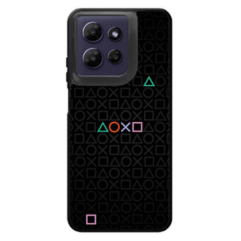Playstation Buttons Motorola Moto G Power 2026 Case