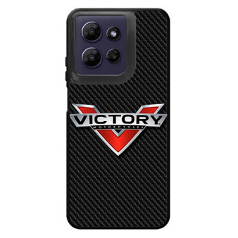 Victory Motorcycles Carbon Motorola Moto G Power 2026 Case