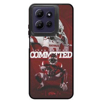 Arkansas razorbacks John Gentry Motorola Moto G Power 2026 Case