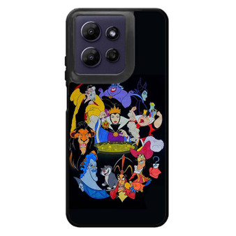 Disney All Villains Circle Motorola Moto G Power 2026 Case