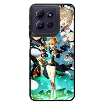 Genshin impact barbara collage Motorola Moto G Power 2026 Case