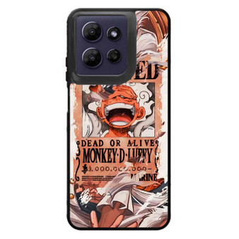 One Piece Monkey D Luffy Wanted Motorola Moto G Power 2026 Case