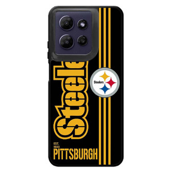 Pittsburgh Steelers Stripe Motorola Moto G Power 2026 Case