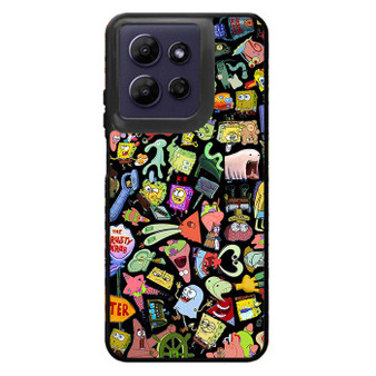 SpongeBob SquarePants Collages Motorola Moto G Power 2026 Case