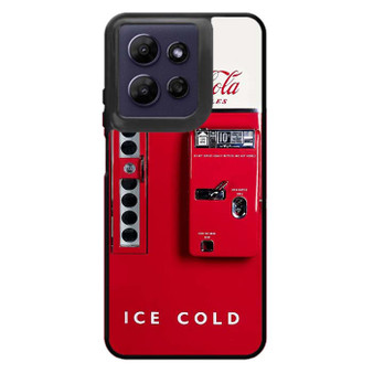 Coca Cola Vending Mechine Ice Cold Motorola Moto G Power 2026 Case