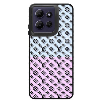 Louis Vuitton Blush & Blue Luxe Motorola Moto G Power 2026 Case