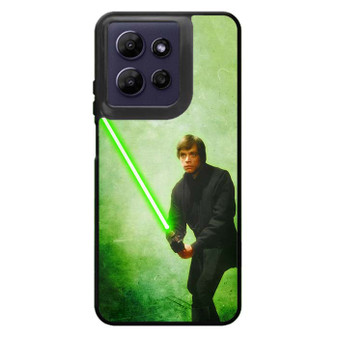 Luke Skywalker Green Saber Motorola Moto G Power 2026 Case