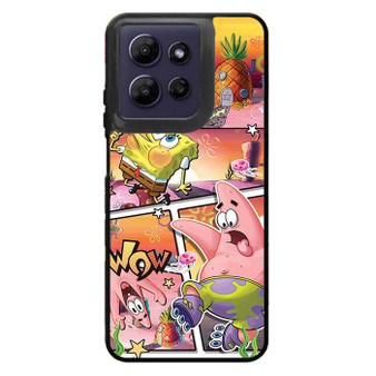 SpongeBob SquarePants and Patrick Fun Motorola Moto G Power 2026 Case